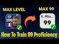 100 Rated K. Mbappe || max level max rating efootball 2023 level up  Kylian Mbappé France Pack