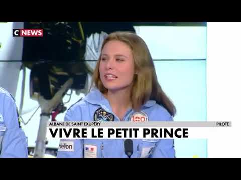 Hervé et Albane de Saint Exupéry intervieuwé sur CNEWS