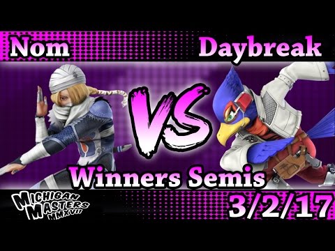 MMXVII -  Nom (Sheik) Vs. Daybreak (Falco) Smash Wii U Winners Semis - Smash 4