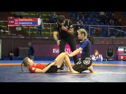 Round 3 Women's GP No-Gi - 58 kg: Z. SZAWERNOWSKA (POL) v. M. SHUMAKHER (RUS)