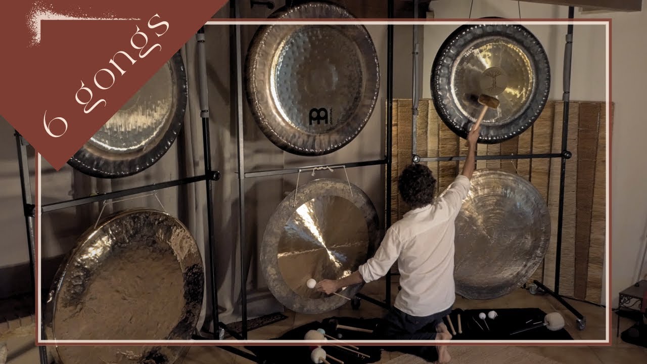 Bain de gongs n°2 | 6 gongs