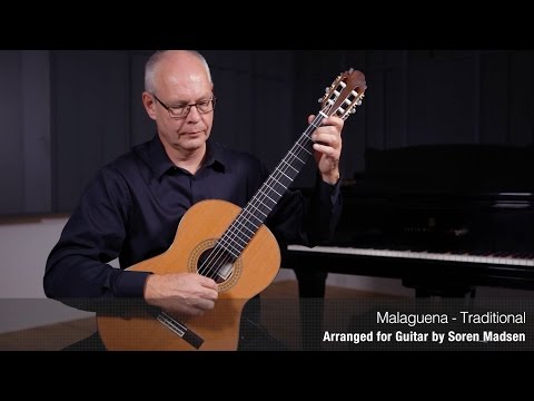 Malaguena (Traditional) - Soren Madsen - easy fingerstyle guitar song