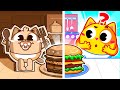 Sibling Play With Cardboard For Kids Funny Song For Baby Nursery Rhymes By Toddler Zoo