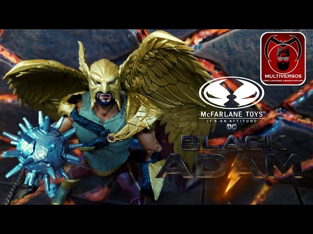 Vídeo relacionado con McFarlane Figura de Acción DC Nero Adam Movie Hawkman Multicolor TM15257, 15257