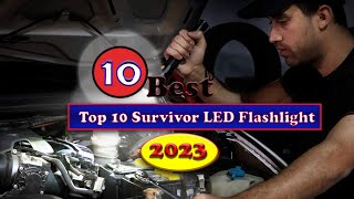 Best Survivor LED Flashlight 2023 💥 Top 10 Survivor LED Flashlight reviews