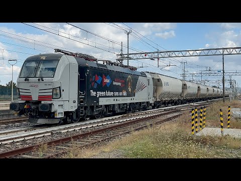 EUC Tarvisio Boscoverde - Felizzano E.193.997 Rail Traction Company con tramogge VTG