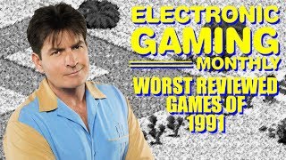 Electronic Gaming Monthly's Worst Reviewed Games of 1991 - Defunct Games