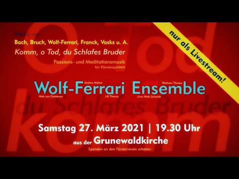 "Komm, o Tod, du Schlafes Bruder"