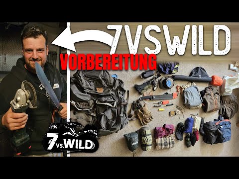 7vs.Wild Preparation / Packing a machete and backpack / Jungle tour preparation
