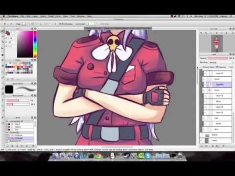 Speedpaint: Female Giroro