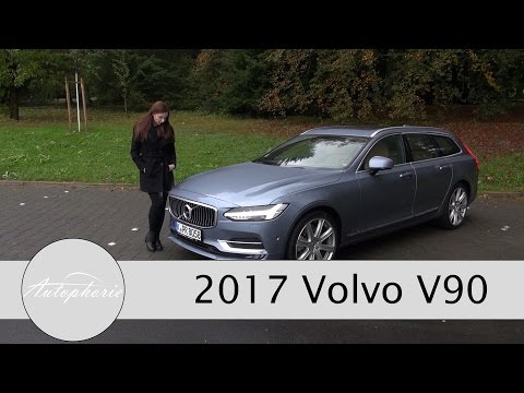 2017 Volvo V90 D5 AWD Test / Volvo V90 T5 Test / Kombi Review - Autophorie