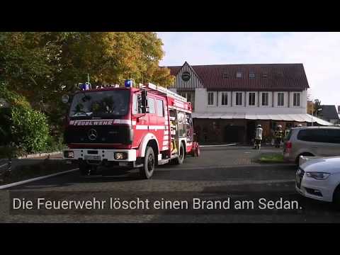 Großeinsatz: Brand an der Gaststatte Sedan in Werther (Haller Kreisblatt 2019))