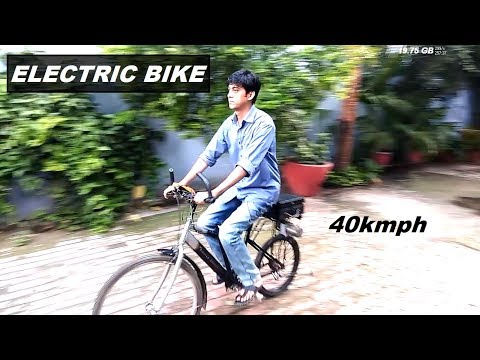 How to Make an Electric Bike Using 24V DC Motor