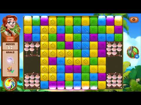 Lost Island Blast Adventure Level 2450 Gameplay