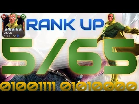 5/65 OG Vision Rank Up | Marvel Contest of Champions