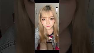 TikTok ライブ　押されてぱんちら