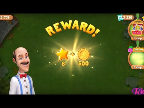 Gardenscapes level 7975 - 7989 ❤️ Gameplay Well Done