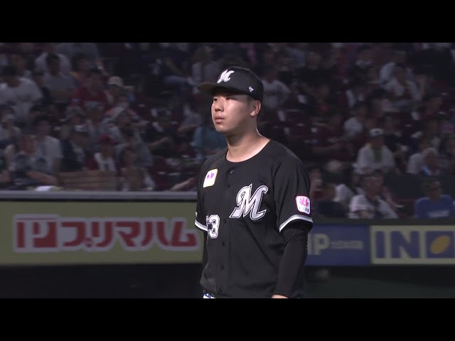 【6回裏】先発初勝利!! マリーンズ・木村優人 7回途中まで投げ3失点と好投!! 2025年7月2日 東北楽天ゴールデンイーグルス 対 千葉ロッテマリーンズ