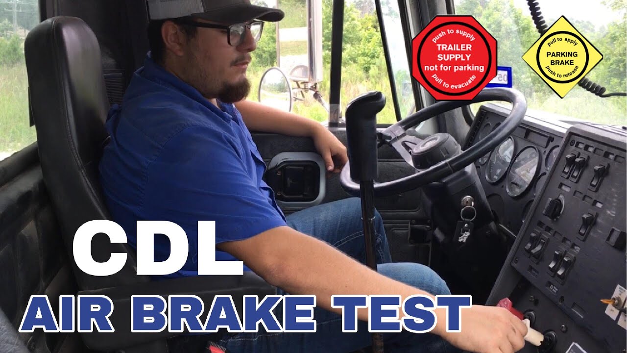 How should you check that your service brakes are working properly? EN General