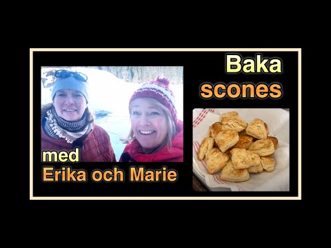 , title : 'Lär dig svenska i köket - Baka scones med Erika och Marie -  @svenskamedmarie'