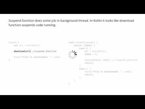 How does Kotlin coroutine work inside