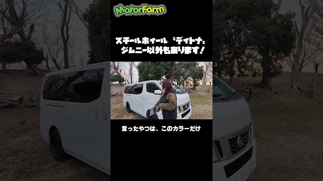 スチールホイール〝デイトナ〟の紹介