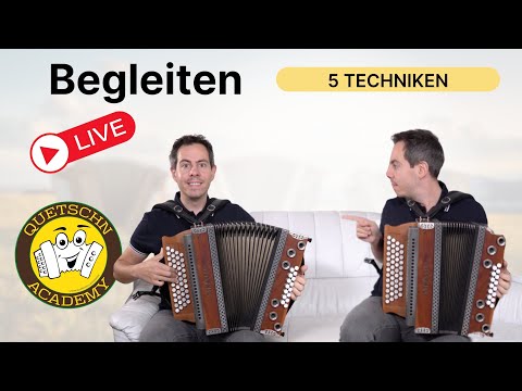 Begleiten auf der Harmonika 🪗 - So geht's richtig - Live mit Thomas