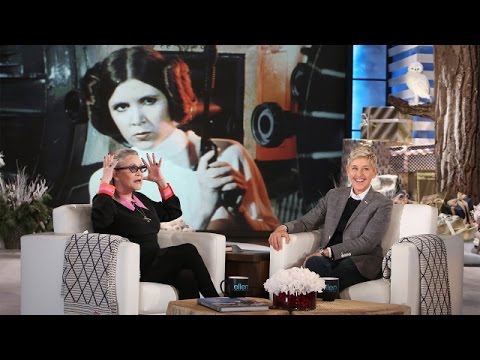 , title : 'Ellen Chats with Carrie Fisher'
