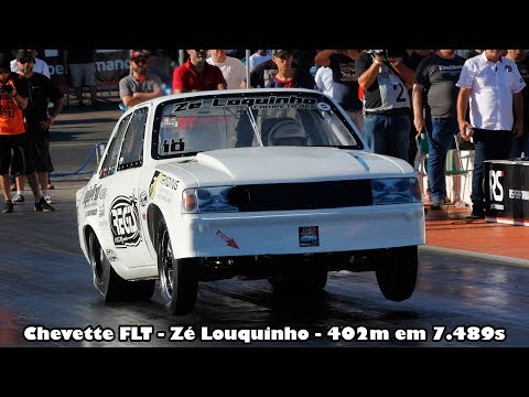 Chevette AP vai dominar o mundo! Zé Loquinho também apavora nos 402metros do Velopark