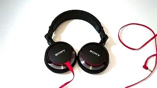 Video thumbnail for Sony MDR-V55 DJ Headphones Review by BarneysTechWorld