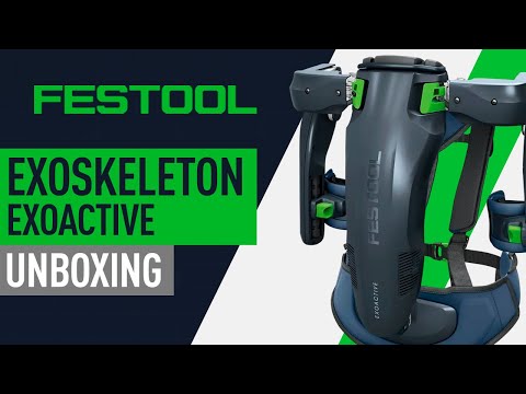 Unboxing the Festool ExoActive Exoskeleton