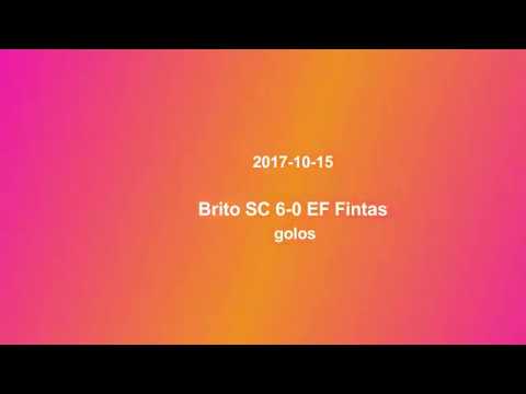 2017/18 Campeonato Distrital da AF Braga Juniores C - Série E Brito SC 6-0 Fintas golos