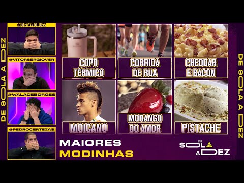 QUAL FOI A MAIOR MODINHA DE TODOS OS TEMPOS? | DE SOLA A DEZ