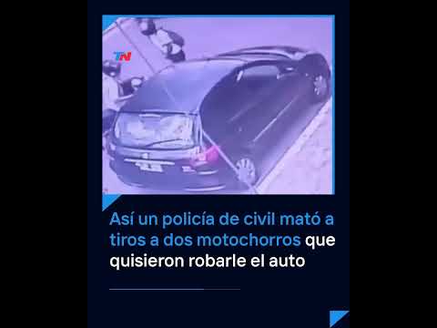 INSEGURIDAD EN QUILMES I Un policía de civil mató a dos motochorros que intentaron robarle el auto