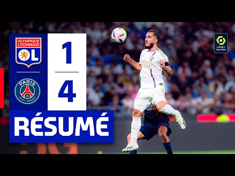 Olympique Lyonnais 1-4 FC PSG Paris Saint Germain
