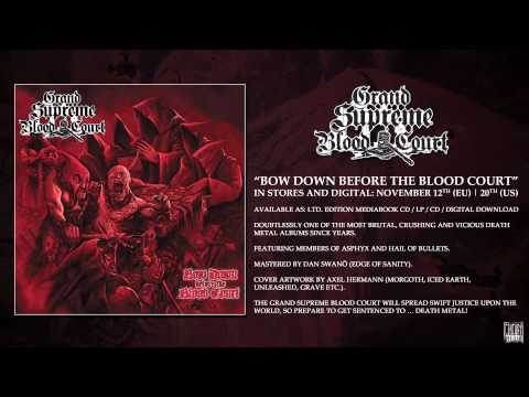 GRAND SUPREME BLOOD COURT - Piled Up For The Scavengers (OFFICIAL ALBUM TRACK) online metal music video by GRAND SUPREME BLOOD COURT