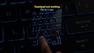 Touchpad Disable problem Fix ✅ #viral #ytshorts #trending #shortsvideo #tech #technical #viralvideo
