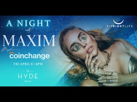 Maxim Magazine Bitcoin Party Miami | BTC Miami 2022 | Hyde Beach