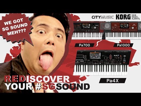 Rediscover Your Singapore Sound | KORG Professional Arrangers PA700, PA1000 & Pa4x #PaSGSounds