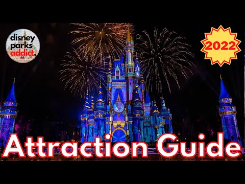 Magic Kingdom ATTRACTION GUIDE - 2022 - All Rides + Shows - Walt Disney World