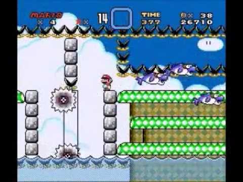 Kaizo mario world-stage 1-2 Flawless