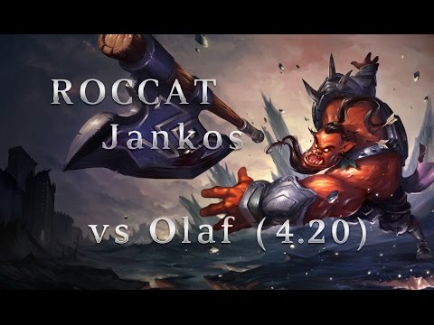 ROCCAT Jankos Dr Mundo Jungle vs Olaf Season 4 (4.20)