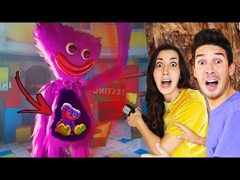 TROVA GLI INDIZI DI HUGGY WUGGY NEL PERCORSO MISTERIOSO NELLA CACCIA AL TESORO DI POPPY PLAYTIME!