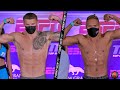 JOE SMITH JR VS ELEIDER ALVAREZ | FULL WEIGH IN & FACE OFF VIDEO
