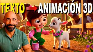 ¡Crea GRATIS animaciones estilo PIXAR con Inteligencia Artificial en 2025!