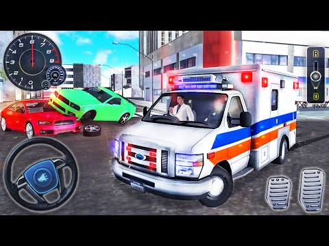 Ambulance Animals Rescue Driver City - Emergency Van Offroad Driving 3D - Android GamePlay