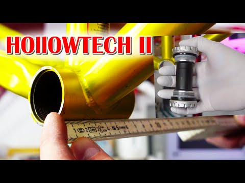 Shimano Hollowtech II bottom bracket installation/replacement on a 1990s Golden Giant mountain bike