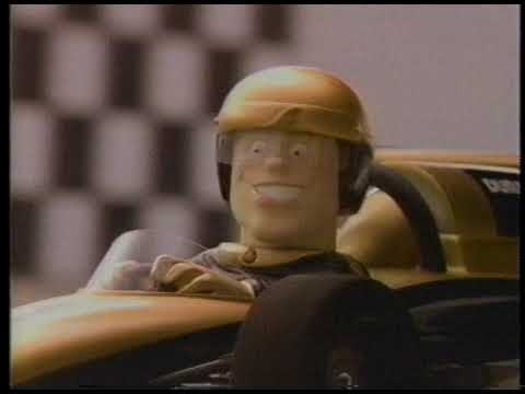 1992: Duracell's miniature racing cars