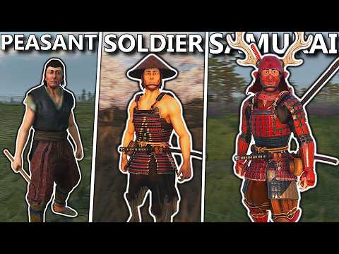 Can I Go From a PEASANT To a SAMURAI In Bannerlord's JAPAN Mod As a SOLDIER In The Army?