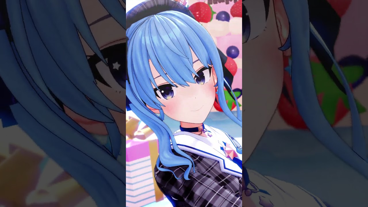 すいちゃんお誕生日おめでとう!!☄️✨🎉🎊🎈🎁🎂🥂👏🥳🎆㊗️ #星街すいせい生誕祭 #星街すいせい #ホロライブ #MMD #Vtuber #shorts
